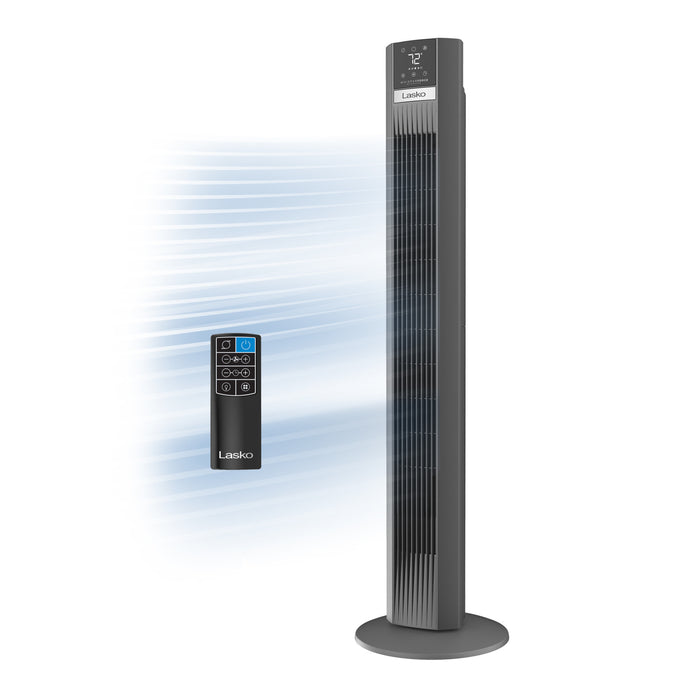 Lasko 48" DC Tower Fan: Oscillating, 12-Speed, Remote, Timer