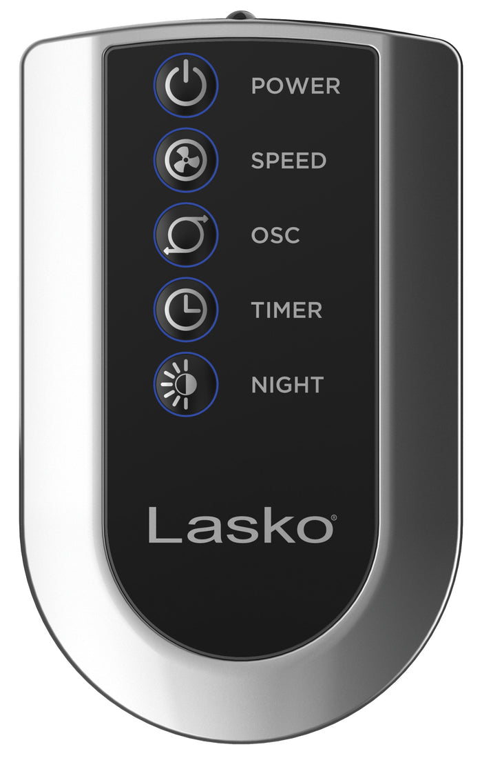 Lasko 48" Tower Fan: Oscillating, 3-Speed, Remote, Timer