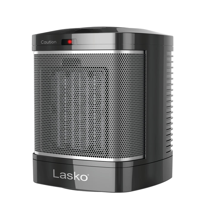 Lasko 8" Ceramic Table Top Space Heater: 2 Heat Settings, Timer