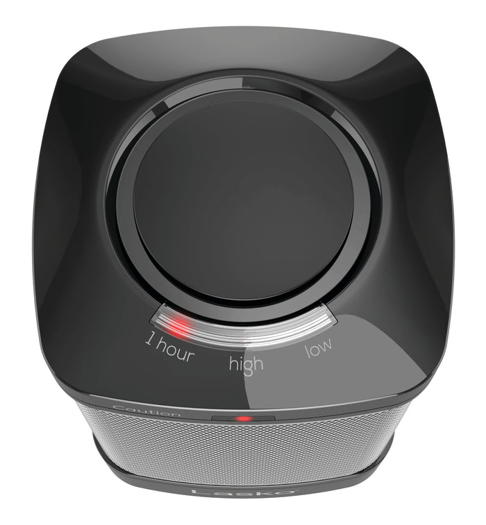 Lasko 8" Ceramic Table Top Space Heater: 2 Heat Settings, Timer