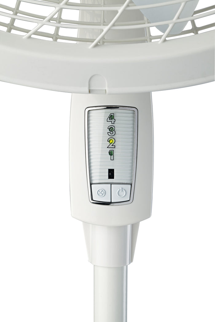 Lasko Cyclone 18" Pedestal Fan: Oscillating, 4-Speed, Remote, Tilting Head