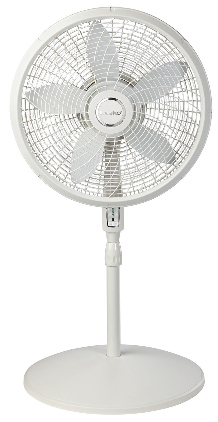 Lasko Cyclone 18" Pedestal Fan: Oscillating, 4-Speed, Remote, Tilting Head