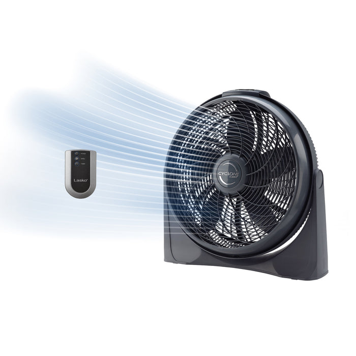 Lasko Cyclone 20" Air Circulator Fan: Wall Mount, 4-Speed, Remote