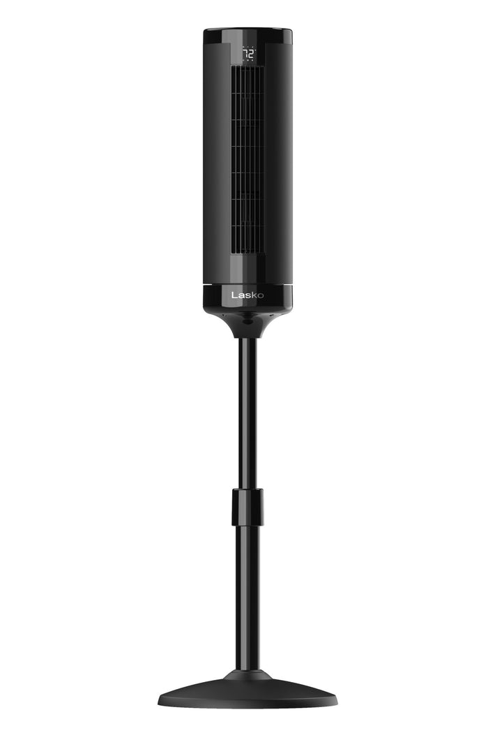 Lasko Elevation 54" DC Pedestal Tower Fan: Oscillating, 8-Speed, Remote