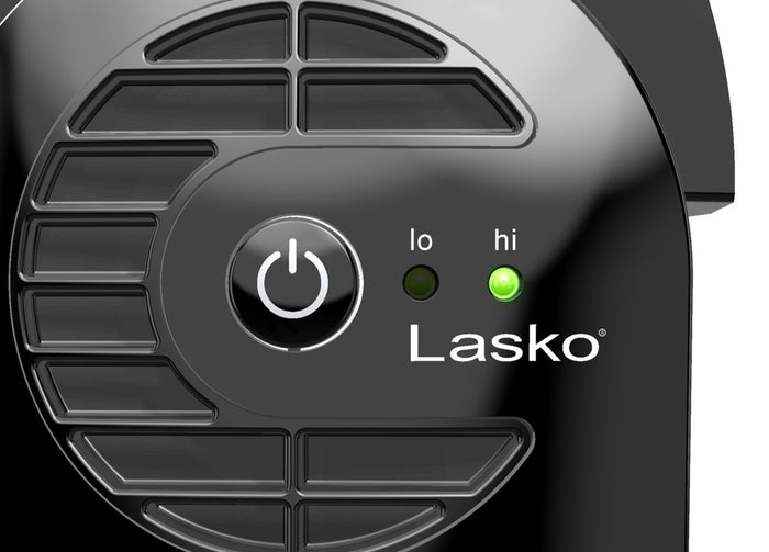 Lasko MyCool 6" Mini USB DC Blower Fan: 2-Speed, Pivoting, Black