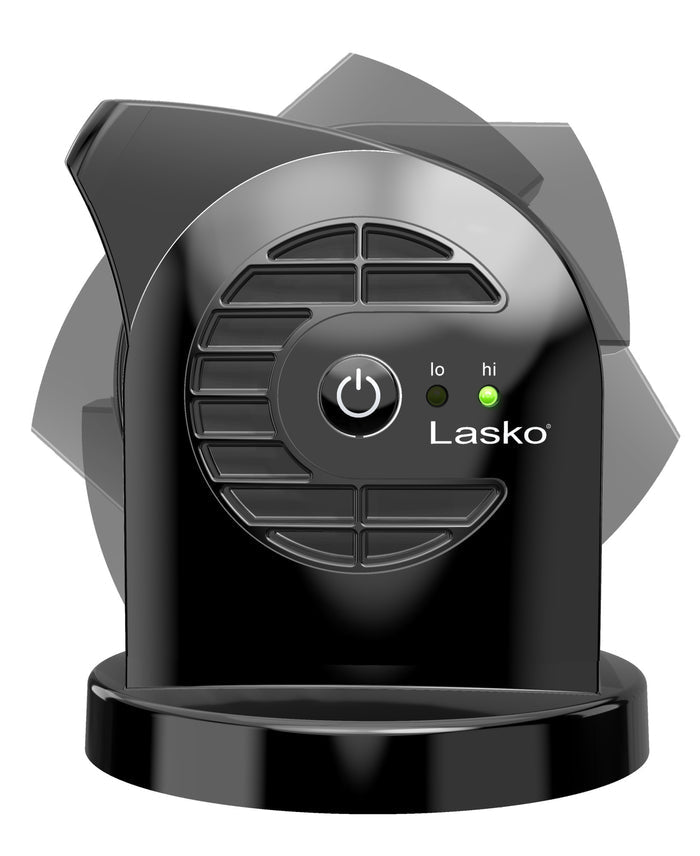 Lasko MyCool 6" Mini USB DC Blower Fan: 2-Speed, Pivoting, Black