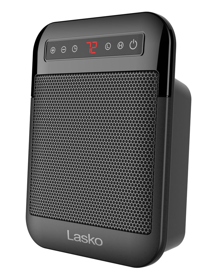 Lasko MyHeat Max 9" Ceramic Space Heater: 2 Heat Settings, Timer, Thermostat