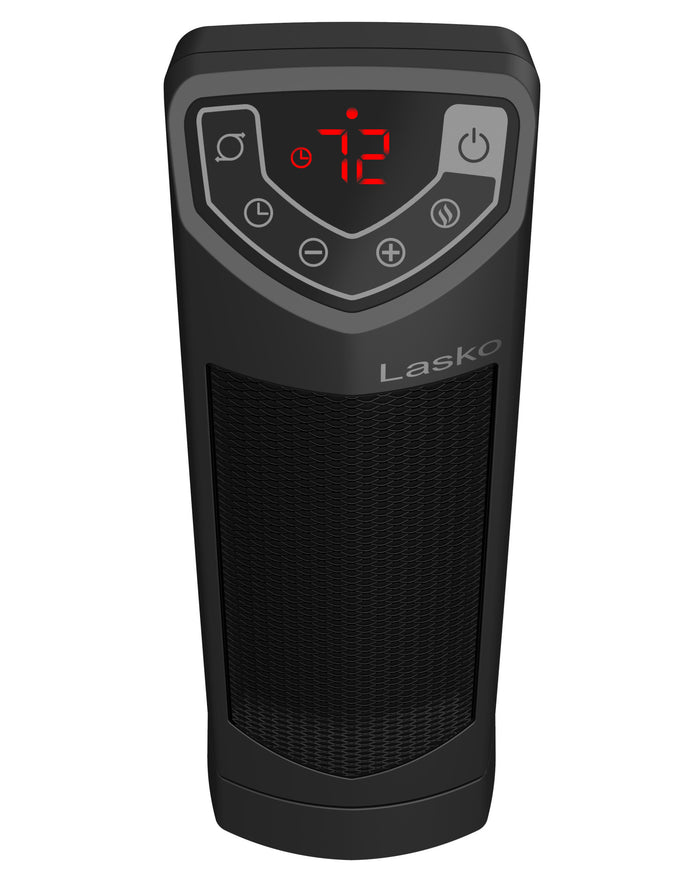 Lasko Ready Heat 14" Ceramic Tower Space Heater: Oscillating, 2 Heat Settings, Timer, Thermostat