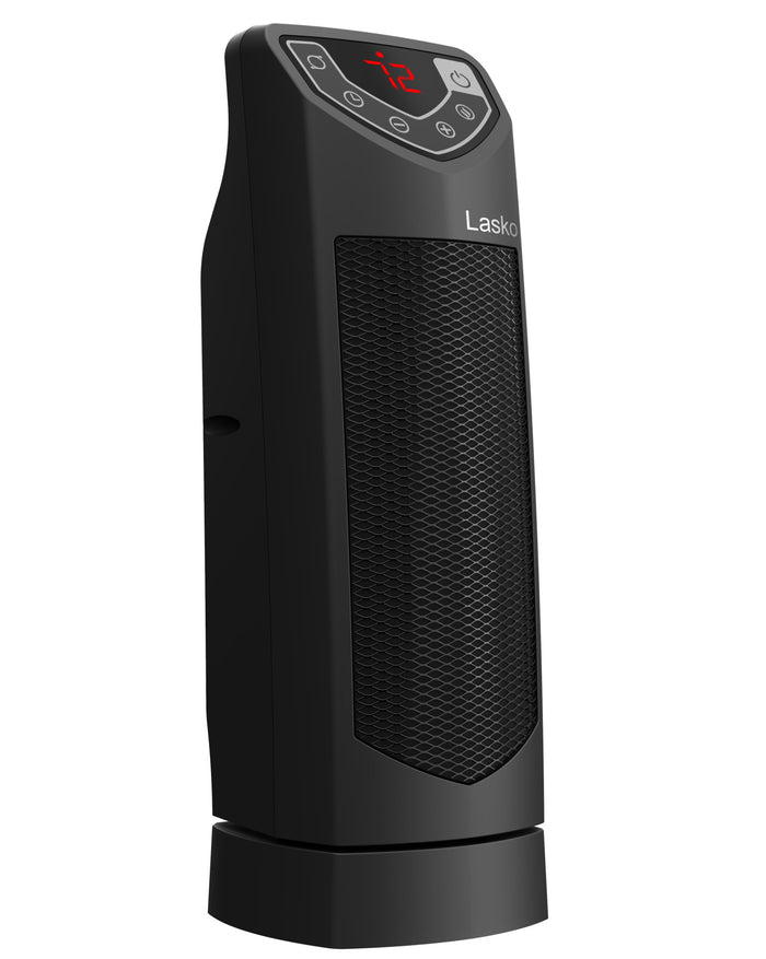Lasko Ready Heat 14" Ceramic Tower Space Heater: Oscillating, 2 Heat Settings, Timer, Thermostat