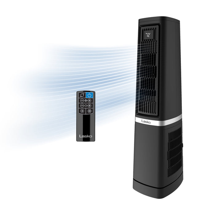 Lasko Stratus 35" DC Tower Fan: Oscillating, 12-Speed, High Velocity, Remote