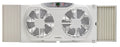 Lasko Twin Window Fan: 3-Speed, Electrically Reversible, Remote, White