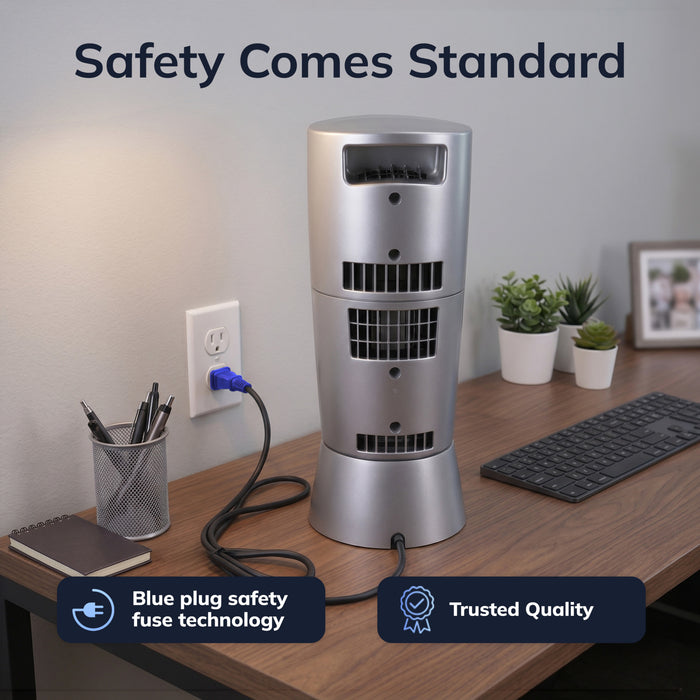 Lasko Wind Tower 14" Table Fan: Oscillating, 3-Speed, Pivoting