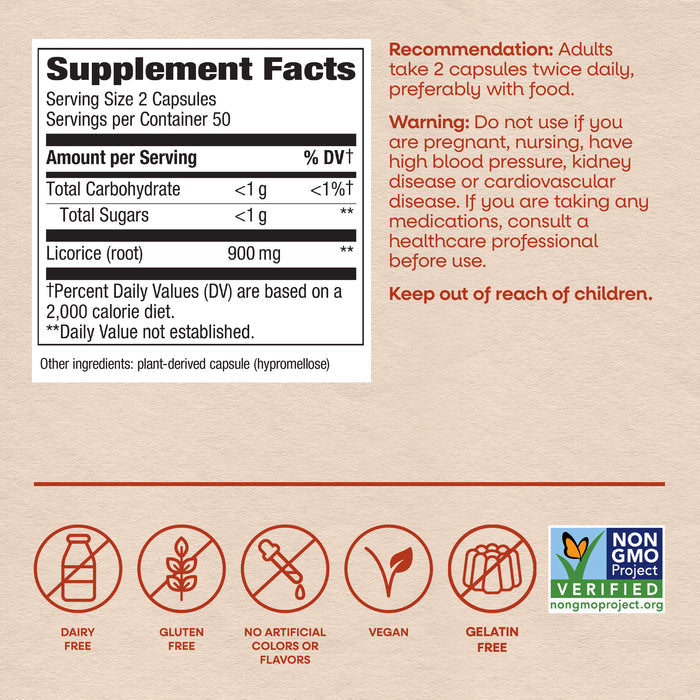 <{%MAIN4_14600%}>Nature's Way® | Licorice Root
