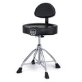 MAPEX SIEGE BATTEUR PRO MOTO A DOSSIER SIMILI CUIR NOIR