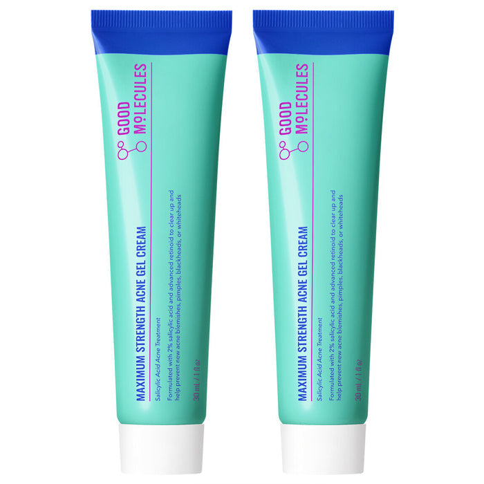 Maximum Strength Acne Gel Cream - 30ml (2-Pack)