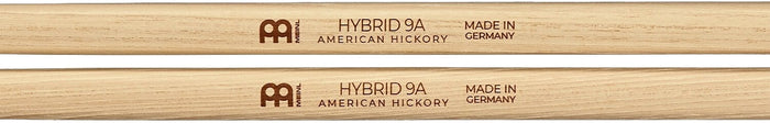 BAGUETTES MEINL HYBRID 9A, HICKORY