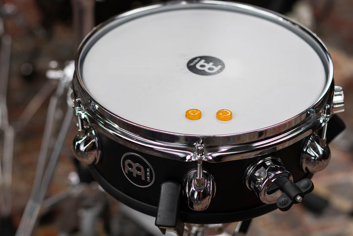 C.CLAIRE MEINL 10" avec clochettes de tambourins fût en érable noir mat