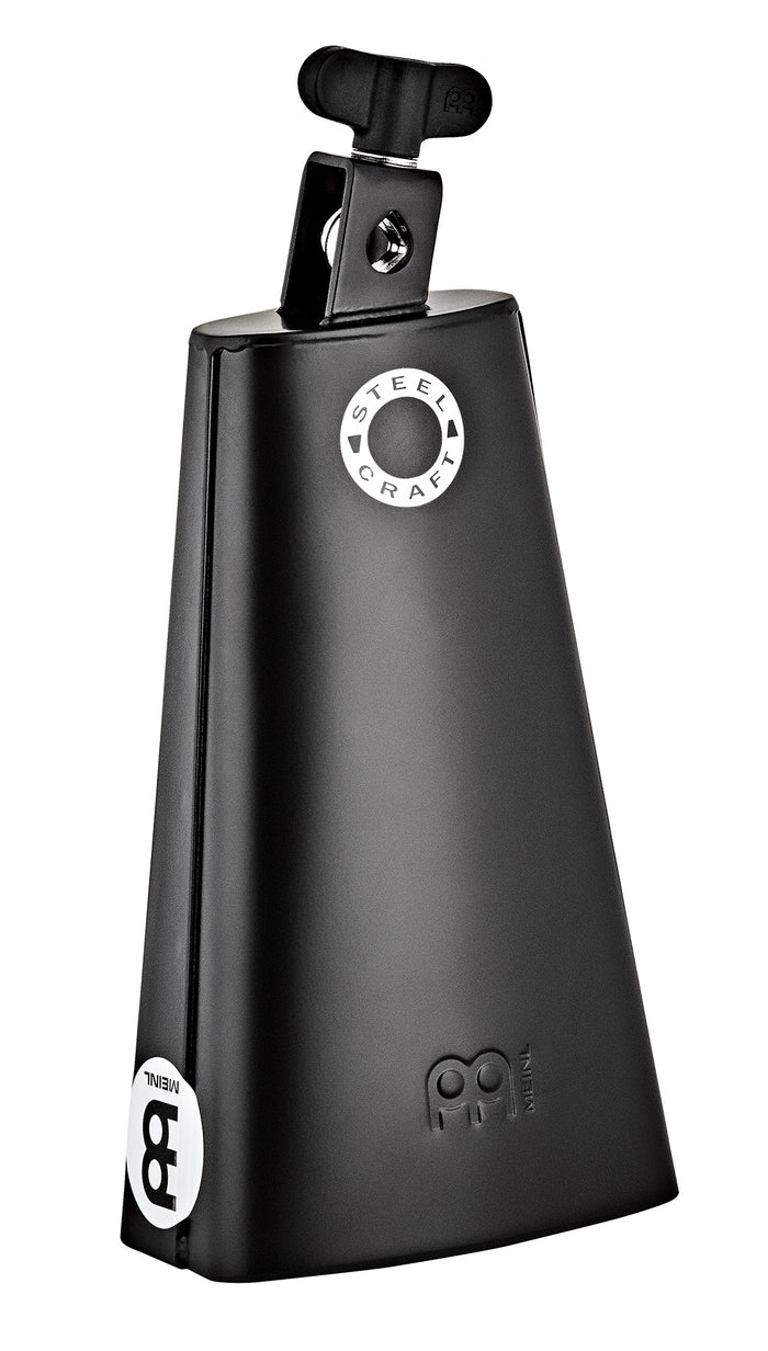 CLOCHE MEINL 8"1/2 TIMBALERO NOIR POUDRE, ALLIAGE ACIER SPÉCIAL, GRAND BOUCHE, TONALITÉ BASSE