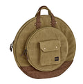 HOUSSE MEINL CYMBALES 22" TOILE CIREE VINTAGE KHAKI