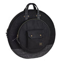 HOUSSE MEINL CYMBALES 22" TOILE CIREE NOIR