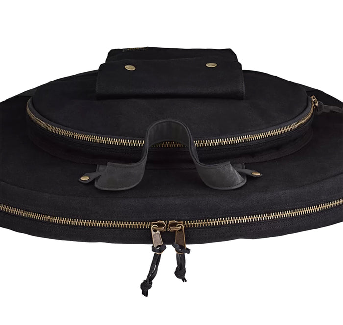 HOUSSE MEINL CYMBALES 22" TOILE CIREE NOIR