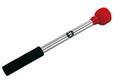 Mailloche Samba 38cm, aluminium, tête feutre 5 cm rouge