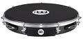 Pandeiro 10", fût ABS, peau Napa remplaçable, accastillage chromé, 1 rangée de cymbalettes, noir