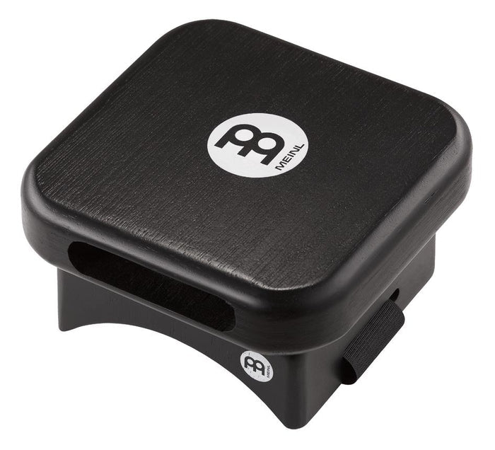 Knee Pad Snare Tap, effet caisse-claire, attache rapide par sangle, à fixer sur les jambes, noir