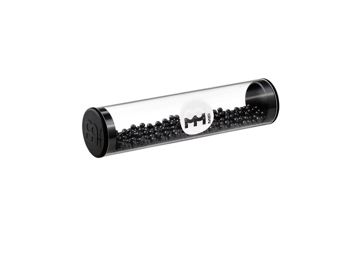 Shaker Crystal, volume fort, corps en verre, billes en plastique noir