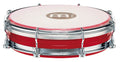 Tamborim 6", fût en plastique ABS, peau synthétique remplaçable, système d'accord Floatune, clé d'accord fournie, rouge