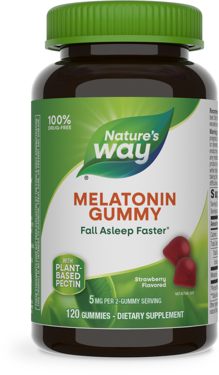 <{%PRIMARY_13750%}>Nature's Way® | Melatonin Gummies, 120 gummies, Strawberry