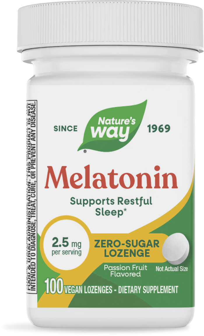 <{%PRIMARY_49111%}>Nature's Way® | Melatonin Lozenge, 100 lozenges