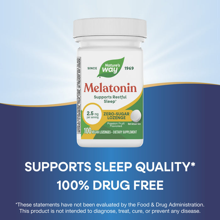 <{%MAIN3_49111%}>Nature's Way® | Melatonin Lozenge