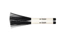 Balais nylon noir, rétractables, blanc
