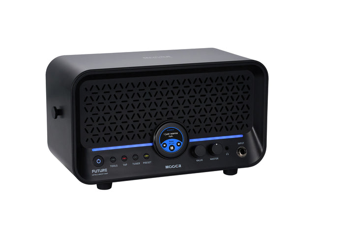 Ampli F15i, 15W, écran tactile, 55 modélisations d'amplis, 69 effets, batterie rechargeable, Bluetooth, USB-C, noir