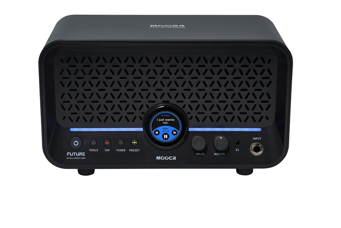 Ampli F15i, 15W, écran tactile, 55 modélisations d'amplis, 69 effets, batterie rechargeable, Bluetooth, USB-C, noir