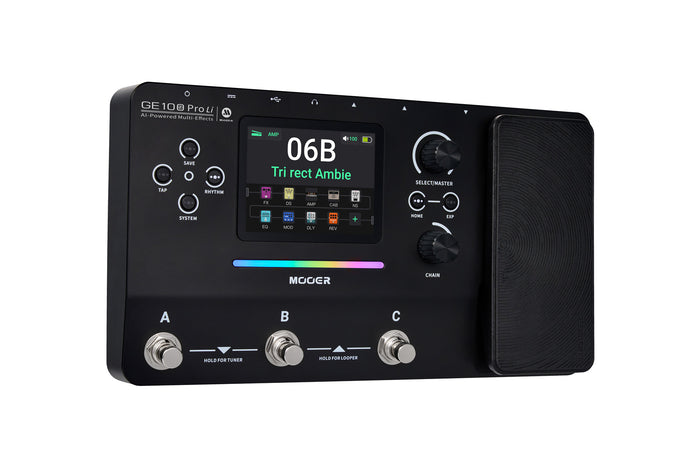 MULTI EFFETS MOOER GE100 PRO LI