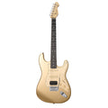 MOOER MSC10 ELITE, corps peuplier, manche érable torréfié satiné, touche ébène tech, gold, avec housse