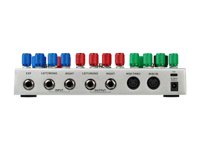 Pédale OCEAN MACHINE II, délai/réverb/looper, modèle Signature Devin Townsend, gris