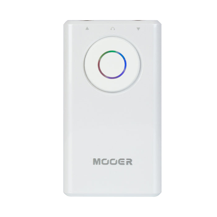 Interface PRIME P1, pour guitare et basse, technologie MNRS de modélisation d'amplis et d'effets, blanc