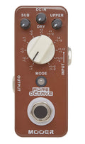 Pédale PURE OCTAVE, octaver polyphonique 11 modes, boîtier métal, true bypass, brun
