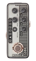 Pédale REGAL TONE, préampli numérique type American Vintage, deux canaux, EQ 3 bandes par canal, noir et gris