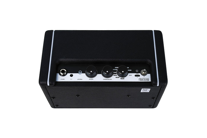 Ampli SD10i, 10W, 2x HP 2", 52 modélisations d'amplis, 25 simulations d'enceintes, 126 effets, sur batterie rechargeable, noir