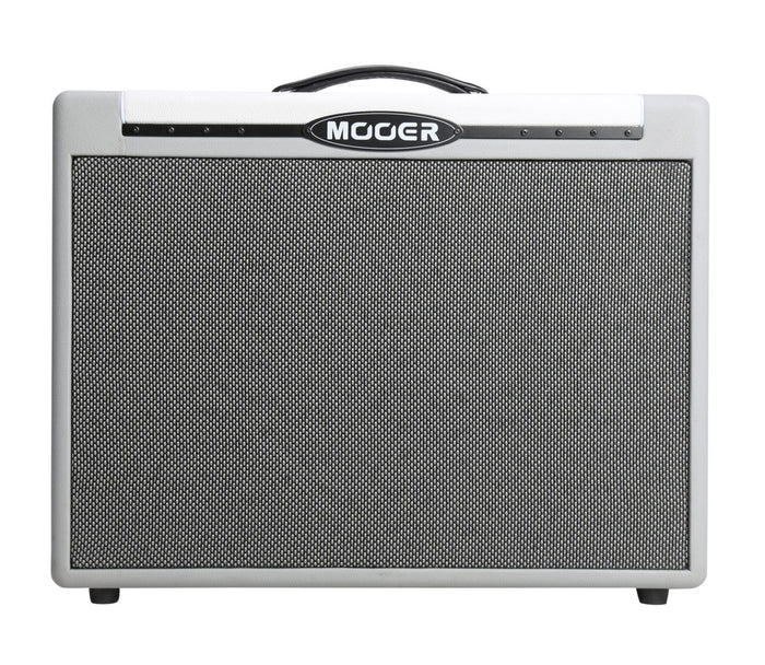 Ampli SD75, 75W, HP 12", 25 modélisations d'amplis, ampli de puissance Class A/B, 28 pédales d'effet intégrées, blanc
