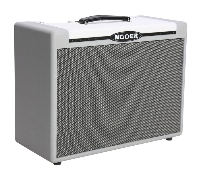 Ampli SD75, 75W, HP 12", 25 modélisations d'amplis, ampli de puissance Class A/B, 28 pédales d'effet intégrées, blanc