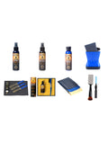 Kit total SPA - Nettoyant, huile pour la touche, polish, outils et chiffons