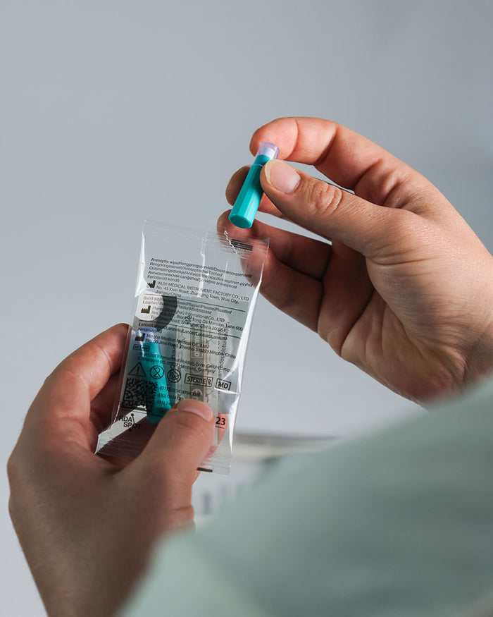 Trockenblut Testkit