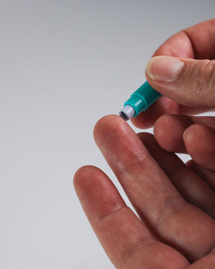 Trockenbluttest Anwendung