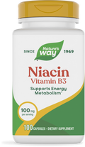 <{%PRIMARY_40470%}>Nature's Way® | Niacin Vitamin B3, 100 capsules