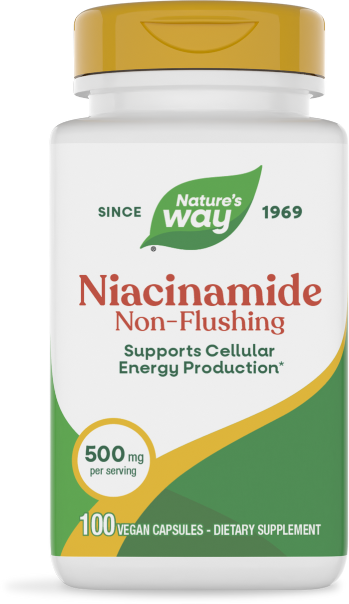 <{%PRIMARY_40480%}>Nature's Way® | Niacinamide, 100 capsules